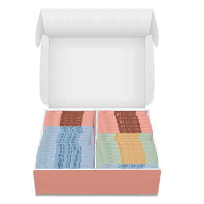 Дрип-набор "Запас дрипов на месяц 30шт"