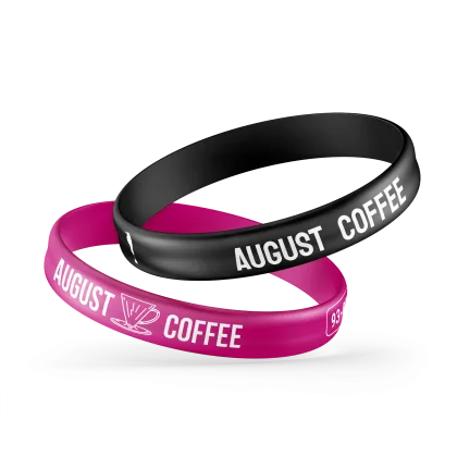 Пачка кофе Браслет силиконовый August coffee