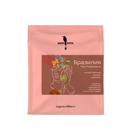 Пачка кофе Бразилия Рио Моджиана