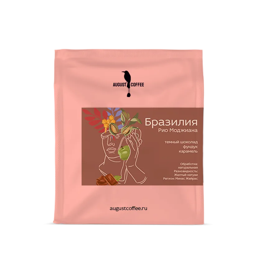 Пачка кофе Бразилия Рио Моджиана
