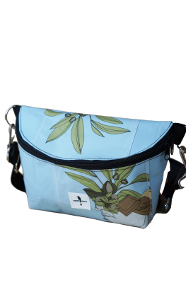 Поясная сумка August coffee из кофейных пачек